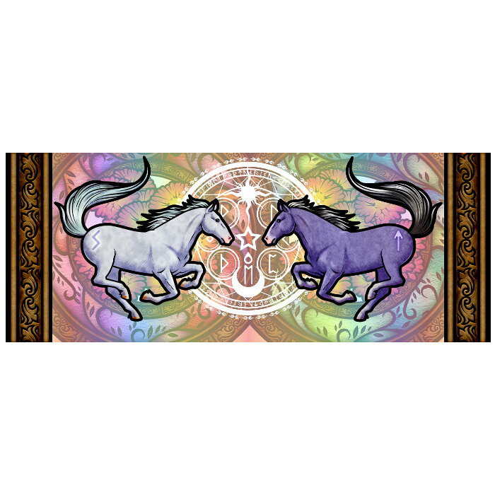 【交わる光と闇属性】ボールペン～魔法厩舎～スフィーダシリーズインク色：黒・ブラック horseshoe-10005752 馬グッズのホースシュー サンプル画像2
