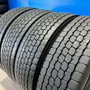 中古タイヤ　中古トラックタイヤ　225/80R17.5　123/122L　ブリヂストン　M888　ミックス　オールシ−ズン　225/80/17.5　4本　トラックタイヤ　【2021年製造】