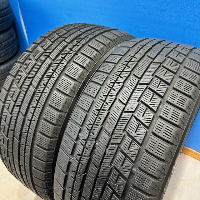 中古タイヤ　中古 スタッドレス 　245/45R18　YOKOHAMA　iceGUARD 　IG60 　245/45/18　2本セット　冬タイヤ　スノー　中古　タイヤ