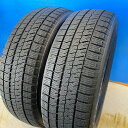 【来店交換も大歓迎】　中古タイヤ　中古　スタッドレスタイヤ　185/60R16　ブリヂストン　BLIZZAK　VRX2　185/60/16　2本　【送料無料】　中古　タイヤ　【中古】