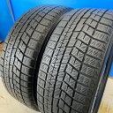 中古タイヤ　中古　　225/50R18　中古　スタッドレスタイヤ　YOKOHAMA　iceGUARD iG60　225　50　18　2本　中古　タイヤ　【送料無料】　【中古】