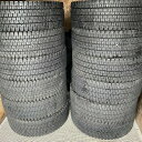 中古タイヤ　中古　245/70R19.5　136/134J　スタッドレス　ダンロップ　DECTES　SP001　245/70/19.5　12本セット　トラックタイヤ　大型　中古　タイヤ　【送料無料】　【中古】