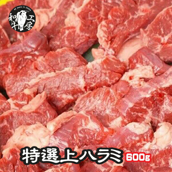 【 5/9-5/16限定　30％OFF★ 】ハラミ 肉 ホルモン トップチョイス 特選牛ハラミ 200g×3パック 計600g ホルモン専門卸店の秘伝たれ 選べる味付け 味付 【ハラミ600】