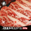 ロース ホルモン BBQ 焼肉 国産 黒毛和牛 上ロース 200g お試し ギフト 【上ロース200】