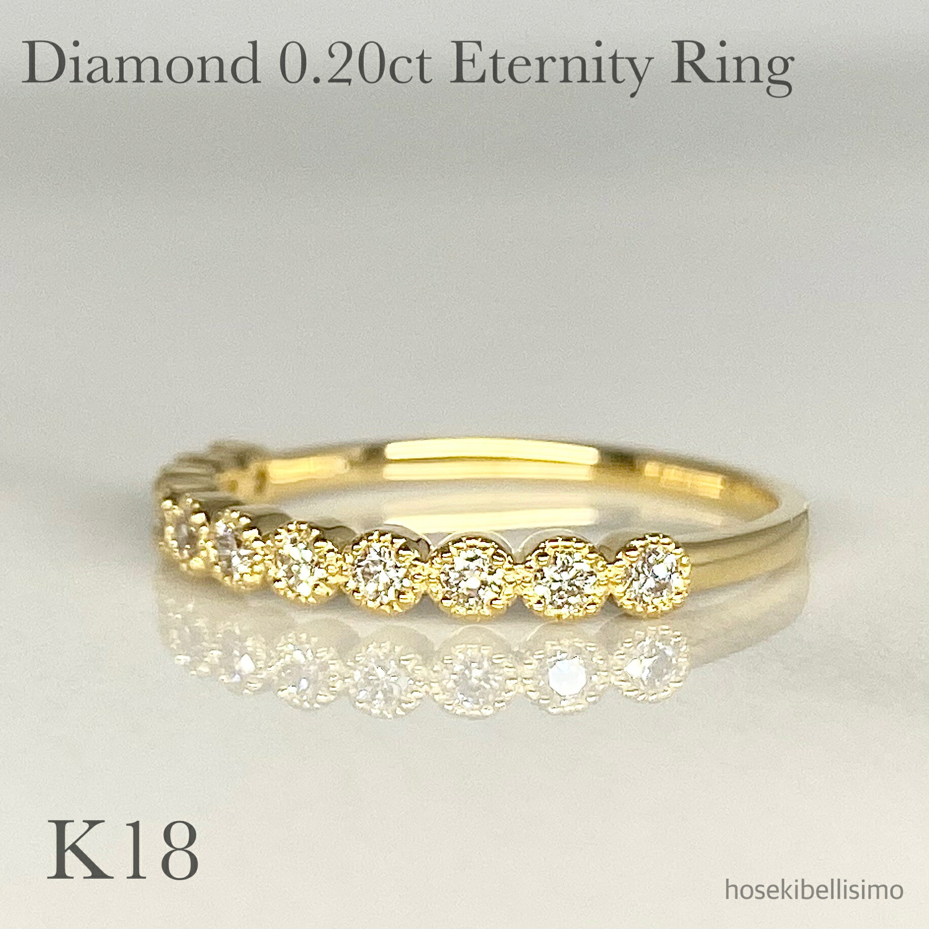 �ڼ��������� 0.20ct K18 �����˥ƥ���� ��������� 0.2ct ��� ŷ�� ������ SI���饹 �� 18�� 18k �ߥ��Ǥ� ������� �ϡ��ե����˥ƥ� ������� ���奨�꡼ �ե��å���� ��ǥ����� ���ʻȤ� ���� �ٿ� ���� ���� ŷ����