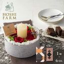 ホシファーム 『薔薇のケーキでお祝いギフト』ルージュ&ホテルオークラ クーベルチュールショコラケーキ【送料無料】<メッセージカード無料!オリジナルメッセージ可!...