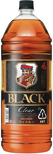 ブラックニッカ クリア 4L ウイスキー 37% 日本