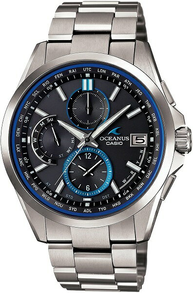 オシアナス 腕時計（メンズ） CASIO カシオ OCW-T2600-1AJF OCEANUS オシアナス CLASSIC 電波ソーラー メンズ シルバー 腕時計