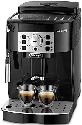 DeLonghi デロンギ 全自動 コーヒーメーカー ブラック ECAM22112B マグニフィカS ミルク泡立て:手動 新品 在庫あり