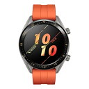 ファーウェイ スマートウォッチ メンズ HUAWEI WATCH GT(46mm) スマートウォッチ Orange 1.39インチAMOLED(有機EL)タッチディスプレイ/GPS/2週間バッテリー/リアルタイム心拍計測/5気圧防水