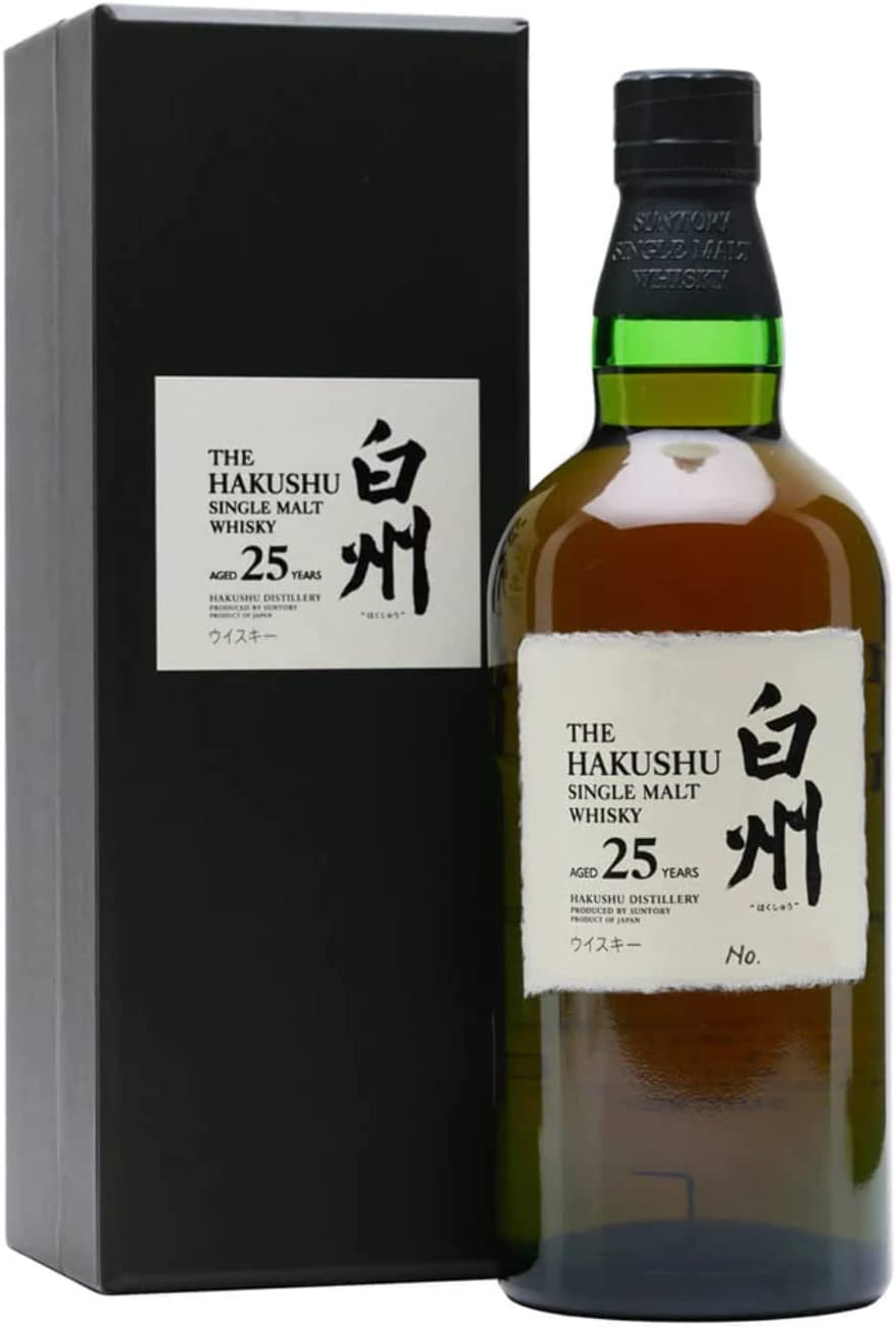 【神奈川県内配送限定】 サントリー シングルモルトウイスキー 白州 25年 ウイスキー 日本 700ml 新品 在庫あり