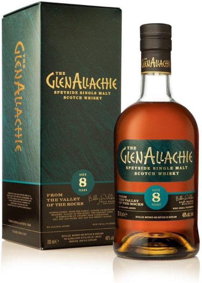 GLEN ALLACHIE グレンアラヒー 8年 700ml カートン付き 46度 正規品 スコッチウィスキー スコットランド