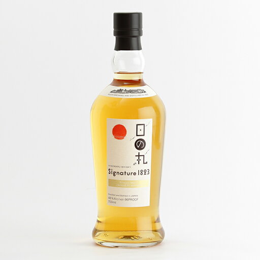 木内酒造 日の丸ウイスキー Signature 1823 シグネチャー1823 700ml 48度 カートン付き 木内酒造 日の丸ウイスキー Signature 1823 シグネチャー1823 700ml 48度 カートン付き