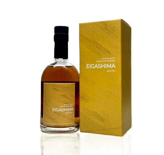 江井ヶ嶋酒造 江井ヶ嶋 QUINTET クインテット シングルモルト 500ml カートン有り ジャパニーズウイスキー eigashima