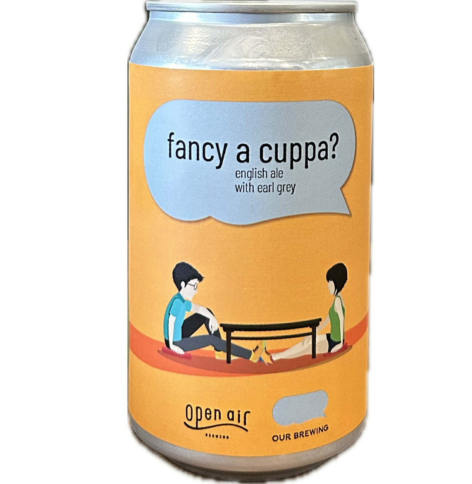 open air オープンエアー fancy a cuppa? ファンシーカッパ? 350ml 要冷蔵 クール便 兵庫 open air Brewing 賞味期限2025.10