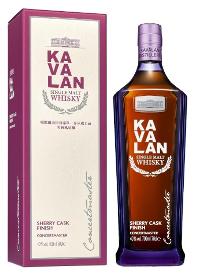 KAVALAN カバラン コンサートマスター シェリーフィニッシュ 700ml カートンあり 40度 新品 在庫あり 台湾 ウイスキー