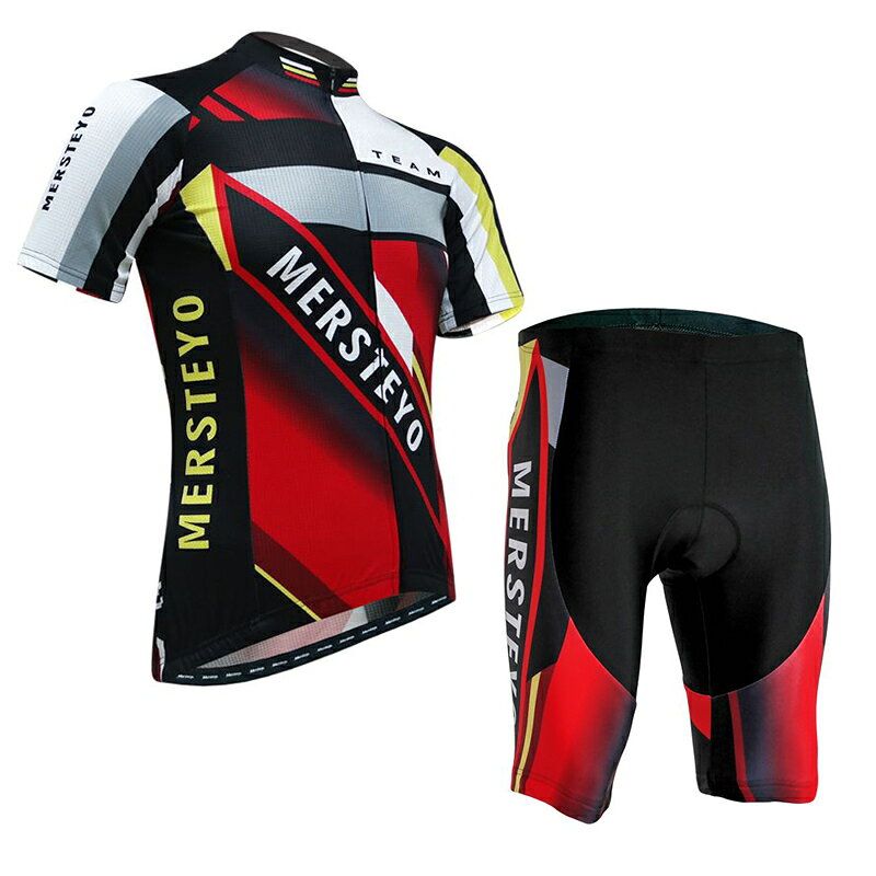 サイクルジャージ ロードバイクジャージ ロードバイク インナーパンツ 自転車服 半袖 メンズ サイクルウェア スポーツ ロードバイク パンツ アウトドア 春夏用 高弾性 速乾吸汗 通気 上下セット シャツ 送料無料