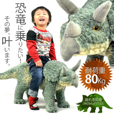 座れる恐竜 座れる ぬいぐるみ 恐竜 おもちゃ 大きい 座れるアニマル 座れる恐竜チェア 子供 恐竜 グッズ 椅子 耐荷重80Kg 座れる 恐竜 恐竜チェアー トリケラトプス いす チェア 動物 スツール 大人でも座れる 恐竜 好き プレゼント クリスマス