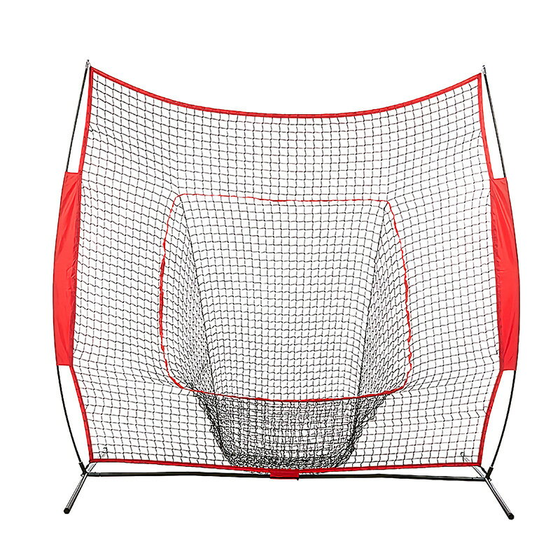 TOPAIM 野球練習用ネット 2m 折り畳み式 バッティングネット バックネット ピッチングネット 軟式 硬式..