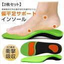 【Fashion THE SALE 10%OFF】【2枚セット】インソール 扁平足 アーチサポーター 3D立体型 中敷きクッション 衝撃吸収 アーチ型 偏平足 ...