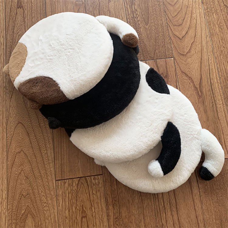 猫用マット ふわふわ かわいい 椅子用 カーペット クッション 猫柄 チヤミ 丸クッション 座布団 ラウンド クッション 低反発座布団 柔らかい 厚 腰痛 クッション 姿勢矯正 自宅 車 オフィス 疲れない 体圧分散 腰楽クッション 座布団 洗える 心地抜群 円座クッション