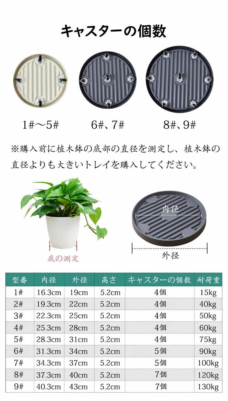 植木鉢台 貯水付き移動花台 鉢受台 鉢置き台 フラワースタンド 鉢置台 キャスター ...