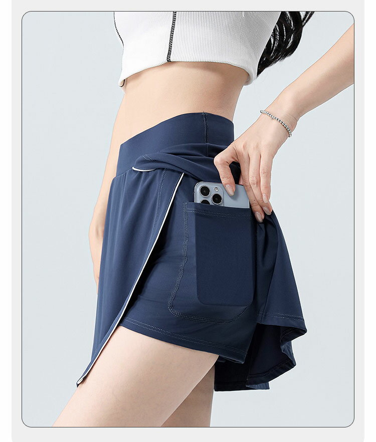 Rakuten - ヨガパンツ バイカーショーツ レディース [伸縮性・通気性] ハイウエスト キュロットヨガパンツ偽2枚 ライニングを持参し 光が漏らさないようにする ヨガウェア ヨガショーツ スポーツ ヨガ スパッツ ホットパンツ 柔らか サイドポケット付 おしゃれ パンツ ボトムス夏服