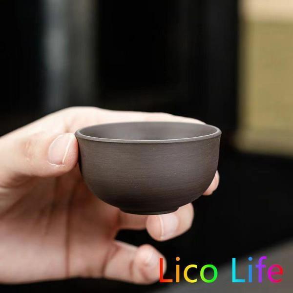 星STARの茶器セット　陶磁器　紫砂茶器茶杯　品茶杯　旅行　工夫茶器　コップ　主人杯　　ティーカップ｜アングル2