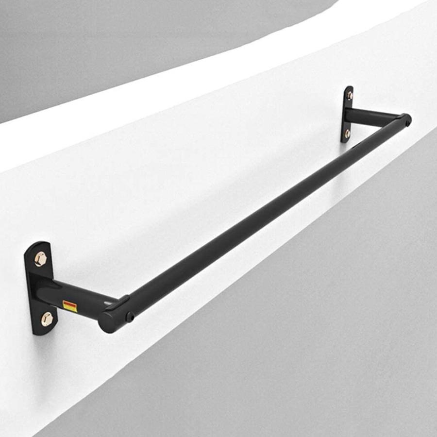 懸垂バー プルアップバー 懸垂器具 100cm 壁掛けプルアップバーヘビーデューティー...