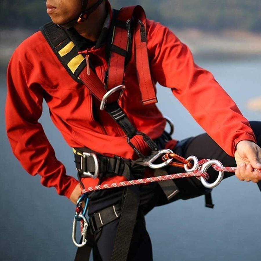 登山用の全身クライミングハーネス安全シートベルトロッククライミング懸垂下降屋...