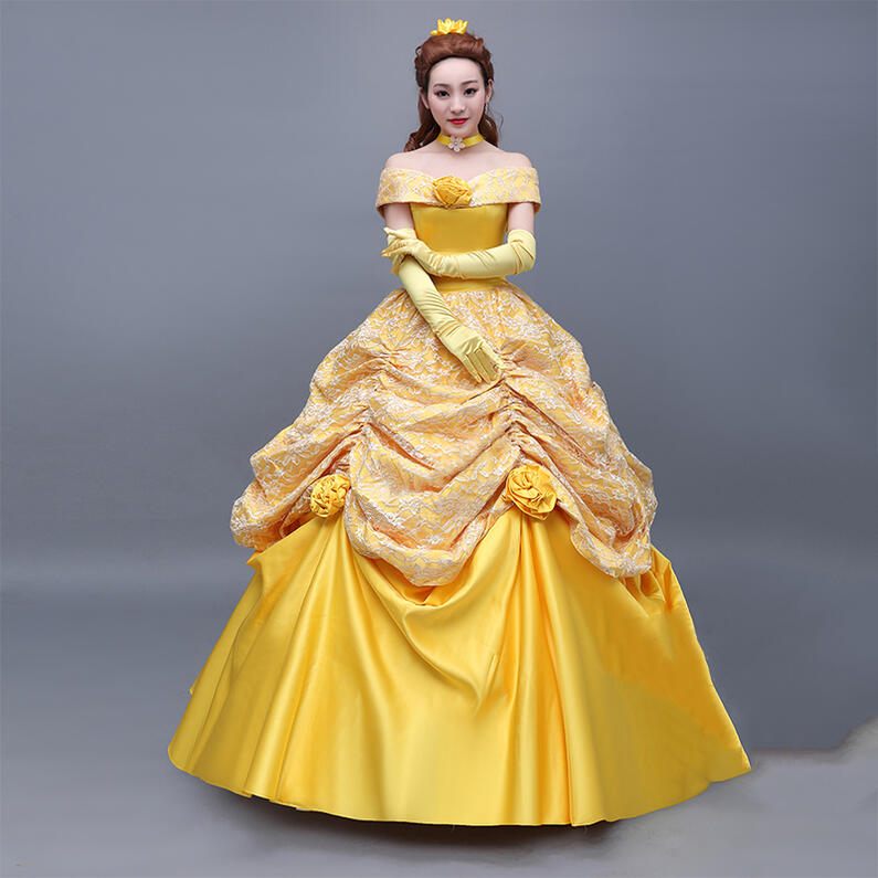 女王 コスプレ 衣装 ハロウィン プリンセスドレス ワンピース Princess 大人用 コスチューム クイーン クリスマス なりきり プリンセス 女性 お姫様 クイーン 仮装 女性用 レディース ロング クリスマス プリンセスワンピース 童話 なりきりワンピース 舞台衣装
