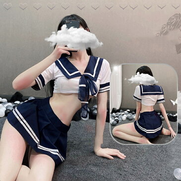 ベビードール セクシー ランジェリー 下着 セーラー服 リボン バニー 水兵 学生服 女性用 コス インナー・ナイトウエア sexy コスプレ ベビードール babydoll ルームウェア バニーガール レディース 誕生日 パーディーmsn10