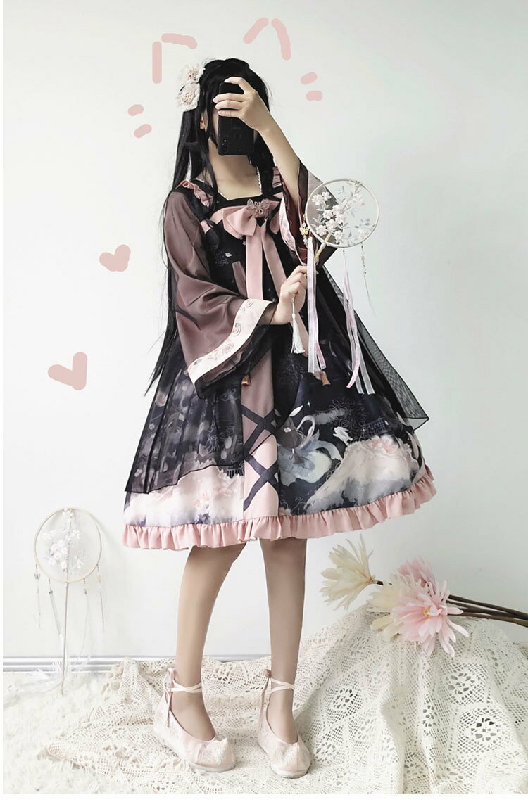 ロリ ゴスロリ ゴシック チャイナ ロリータ ワンピース チャイナドレス 膝丈 中華風 小悪魔 クリスマスh16ホビー Lolita系 萌え萌え ロリィタ スカート 中華 少女ウェア 小悪魔 ハロウィン レディース 可愛い 二次元 ドレス 学園祭 文化祭 イベント クリスマスh16