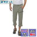 Little Donkey Andy クロップドパンツ メンズ ハーフパンツ カーゴパンツ 七分丈 カプリパンツ ストレッチ 吸汗速乾 M-3XL 色:セージ、サイズ:XL
