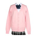zuevi スクールカーディガン 女子 制服 カーディガン 長袖 学生 レディース セーター トップス Vネック 高校生 アウター セーター ゆったり コットン...