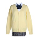 zuevi スクールカーディガン 女子 制服 カーディガン 長袖 学生 レディース セーター トップス Vネック 高校生 アウター セーター ゆったり コットン...