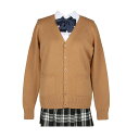 zuevi スクールカーディガン 女子 制服 カーディガン 長袖 学生 レディース セーター トップス Vネック 高校生 アウター セーター ゆったり コットン...