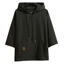 Sukinana パーカー メンズ 半袖 夏服 tシャツ 大きいサイズ フード付き ヒップホップ ストリート HIPHOP カジュアル プルオーバー 服 メンズ...
