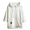 Sukinana パーカー メンズ 半袖 夏服 tシャツ 大きいサイズ フード付き ヒップホップ ストリート HIPHOP カジュアル プルオーバー 服 メンズ...