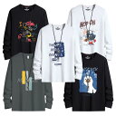 Sukinana 長袖tシャツ メンズ 5枚組 プリント 綿100% 吸汗速乾 通気性 大きい サイズ スポーツ シャツ クセになる肌触り カジュアル おしゃれ...