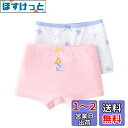 OWIEOW 女の子 パンツ 子供用 ボクサーパンツ 綿 通気 柔らかい 無蛍光 可愛い 人魚姫 女児 ショーツ 2枚セット下着 キッズ ジュニア ショーツ 短パン 子供 幼稚園 小学生 保育園 110 120 130 140 150 160 色:A/ry、サイズ:120