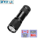 Lepro ブラックライト led uvライト 紫外線ライト UVライト レジン用 硬化ライト 紫外線 ライト IPX4防水 アルミ製 高耐久 ハンディ ブラッ...