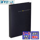 ハクバ HAKUBA ポケットアルバム ビュートプラス 2Lサイズ 160枚収納 ブラック ABP-2L160BK CD・DVDポケット サックケース付 写真を入れ替えしやすいポケット式
