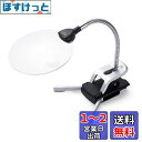Sutekus スタンドルーペ ルーペ拡大鏡 拡大ルーペ 読書ルーペ 拡大鏡スタンド LEDライト付き クリップ対応 レンズ径11cm/13cm 2.5倍/5倍...