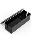 【送料無料】ORICO ケーブルボックス 電源タップ & コンセント 収納ケース ケーブルケース 配線すっきり 収容ボックス Mサイズ ブラック PB3218-BK