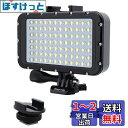 Suptig 水中ライト ダイブライト 84 LED ハイパワー 調光可能 防水 LED ビデオライト 防水 164フィート (50m) Gopro Canon Nikon Pentax Panasonic Sony Samsung SLRカメラ用 ブラック