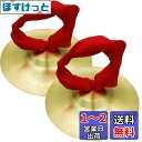 【 ST TS 】ミニ シンバル 2枚 15cm 6in 楽器 音楽 子ども キッズ リズム 感 フィンガーシンバル