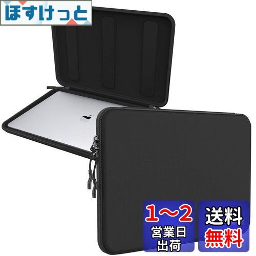 Smatree ラップトップスリーブケース 14インチ MacBook Pro 2018/2017/2016/Air2018/Surface Proなど14インチ以下のパソコンに対応 耐衝撃 撥水加工 出張 旅行 家庭用に最適 (14インチブラック)