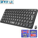 Arteck 2.4Gワイヤレス キーボード 無線 軽量 フルサイズ メディア機能 ホットキー コンピューター、デスクトップ、PC、ラップトップ、Surface、スマートテレビ、Windows10/8/7との交換性あり