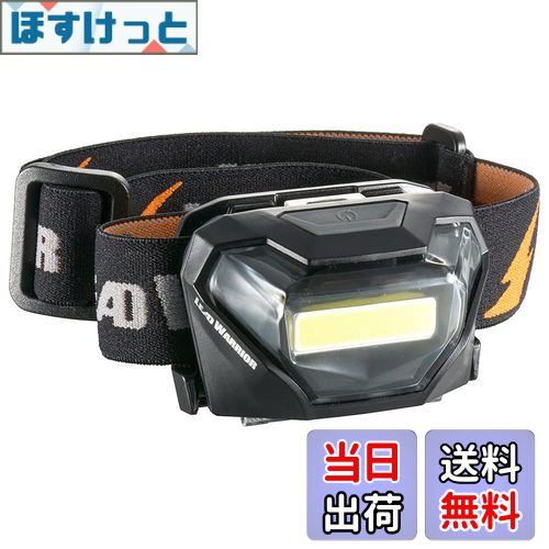 ̵ۥŵ LEDإåɥ饤 LEAD WARRIOR Ӽ 300lm LC-LW300C-K 08-1325 OHM